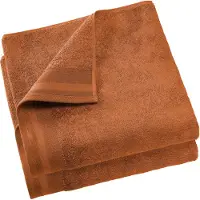 De Witte Lietaer Douchelaken Contessa Caramel (70 x 140 cm) (set van 2)