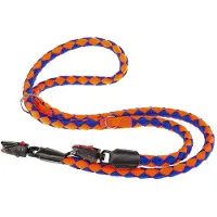 Blokker Ferplast Hondenlijn Twist Matic-ga 200 Cm Nylon Oranje/blauw