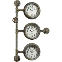 Clayre & Eef Wandklok 69x41x16 cm