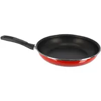 Magefesa Aluminium koekenpan/hapjespan Merida rood met anti-aanbak laag 32 cm - Koekenpannen