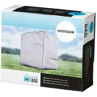 Madison Kussentas voor lounge Grijs 80x80x60cm grijs Polyester Madison Tuinmeubelhoes