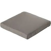 Madison Loungekussen Madison Luxe Rib Liver (73 x 73 cm)