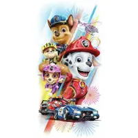 RoomMates PAW PATROL FILM VERWIJDER EN PLAK REUZE MUURSTICKERS