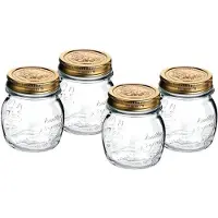 Bormioli Rocco Weckpot Quattro Stagioni Bokaal 15 cl (Set van 4)