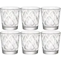 Bormioli Rocco 24x stuks waterglazen/sapglazen Kaleido 240 ml - Drinkglazen