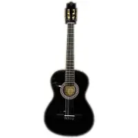 Gomez 001 Klassieke Gitaar 4/4-model Zwart