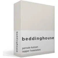Beddinghouse Topper Hoeslaken Off-White (Percal)-180 x 200 cm