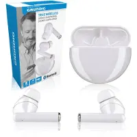Grundig Oordopjes - Draadloos - Bluetooth - met Microfoon - Wit