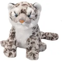 Sonstige Verlage Knuffel Luipaard Junior 30 Cm Pluche Grijs
