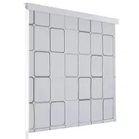 vidaXL Rolgordijn voor douche 80x240 cm vierkant online kopen