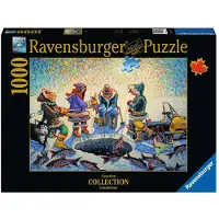 Ravensburger puzzel IJsvissen 1000st Karton Puzzel