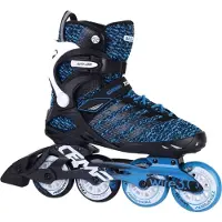 Tempish Wire 3.0 84 Skeelers – 4x84mm Wielen – Fitness Inline Skates – Zwart Blauw – Maat 39