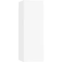 vidaXL Tv-meubel 30,5x30x90 cm bewerkt hout wit