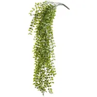 Emerald Groene Ficus kunstplant hangende tak 80 cm UV bestendig - Kunstplanten