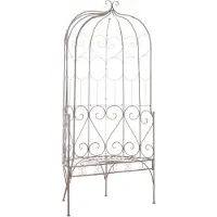 Möbelando Tuinbank 95 cm ijzer antiekbruin