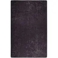 vidaXL Vloerkleed wasbaar 80x150 cm antracietkleurig
