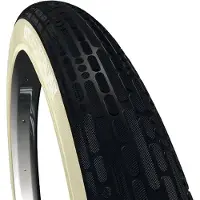 CST Retro stadsfietsband - anti-lek bescherming - reflecterend - 28x2.0 - zwart/wit