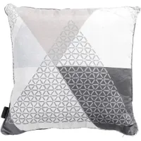 Madison Sierkussen 50x50 triangle grey met paspel