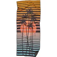Nomadix Badhanddoek Sunset 75 X 180 Cm Polyester Geel/zwart