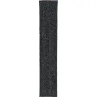 vidaXL Droogloopmat 100x500 cm antracietkleurig
