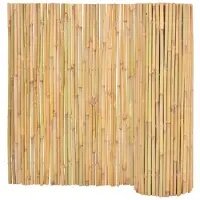 vidaXL Scherm 300x100 cm bamboe