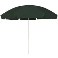 vidaXL Strandparasol 300 cm groen