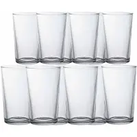 Duralex Drinkglazen/waterglazen transparant set Chope 280/330 ml 24-delig - Drinkglazen