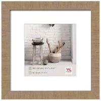 Walther design Home - Houten lijst - Fotoformaat 30x30 cm - Beige Bruin