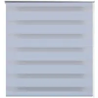 vidaXL Duo rolgordijn 120 x 230 cm wit online kopen