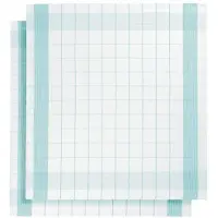 De Witte Lietaer Glazendoek Mixte Aqua (2 stuks)