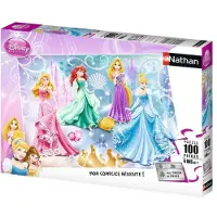Ravensburger Sprankelende Prinsessen Puzzel - 36 x 26 cm - 100 Stukken