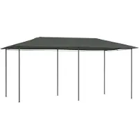 vidaXL Prieel 160 g/m² 2,98x5,3x2,59 m antracietkleurig