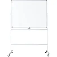 Ivol Verrijdbaar whiteboard - Dubbelzijdig en magnetisch - 90x120 cm - Wit