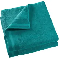 De Witte Lietaer Douchelaken Contessa Lake Green (70 x 140 cm) (set van 2)