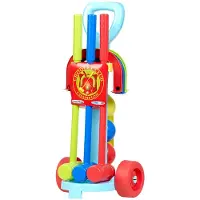Ecoiffier Croquet Set - Croquetspel - 3 ballen, 3 hamers en 6 poortjes