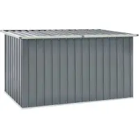 vidaXL Tuinbox 171x99x93 cm grijs