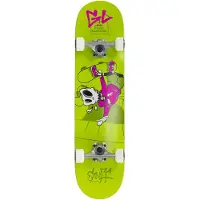 Enuff Skateboards Enuff Skateboard - 7,25'' - Skully Mini Compleet - Groen - - OneSize - Skateboards