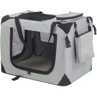 @Pet Hondenreismand 101x69x70 cm nylon grijs 11075