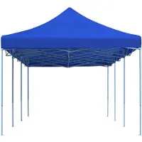 vidaXL Vouwtent pop-up 3x9 m blauw