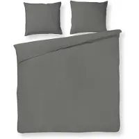 Papillon Dekbedovertrek Pompom - grijs 140x200/220cm