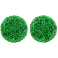 vidaXL Kunstbuxusbollen 2 st 22 cm