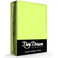 Day dream Hoeslaken - jersey - 140x200 cm - Lime
