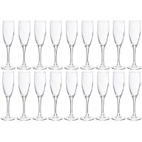 Cosy & Trendy 18x Champagne glazen 190 ml - Champagneglazen