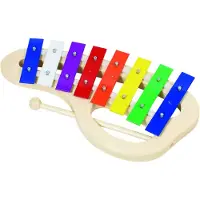 Goki Xylofoon Bent 8 Tonen (Engels, Italiaans, Frans, Duits)