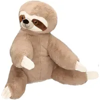 Wild republic Knuffeldier Ecokins Jumbo Luiaard