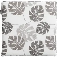 Madison Zitkussen Donna 50 X 50 Cm Katoen/polyester Wit/grijs
