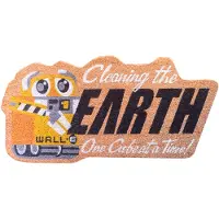 DOBENO Grupo Erik Deurmat Pixar Wall-e 40 X 80 Cm Pvc/kokosvezel Roze