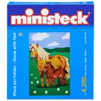 Ministeck Horse with Foal - XXL Emmer - 4800pcs