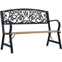 vidaXL Tuinbank 120 cm hout