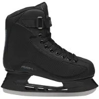 Roces – RSK 2 – IJshockeyschaatsen – Schaatsen Heren – Zwart – Stevige Constructie & RVS IJzer – Maat EU 40